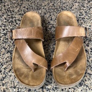 Brown Leather Sandals